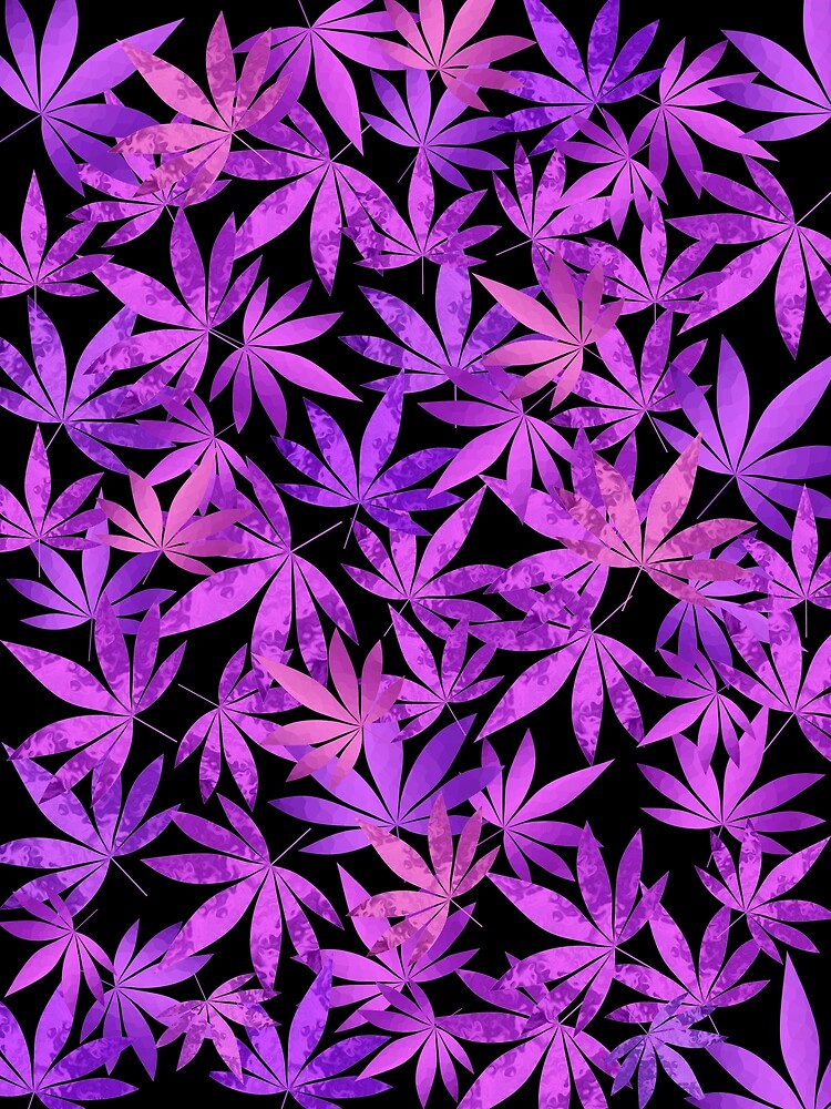 Purple Weed Background