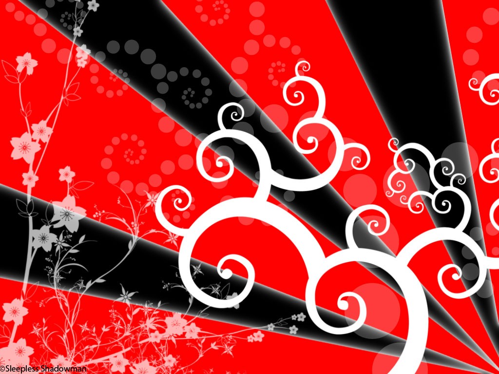 Red Abstract Desktop Wallpapers