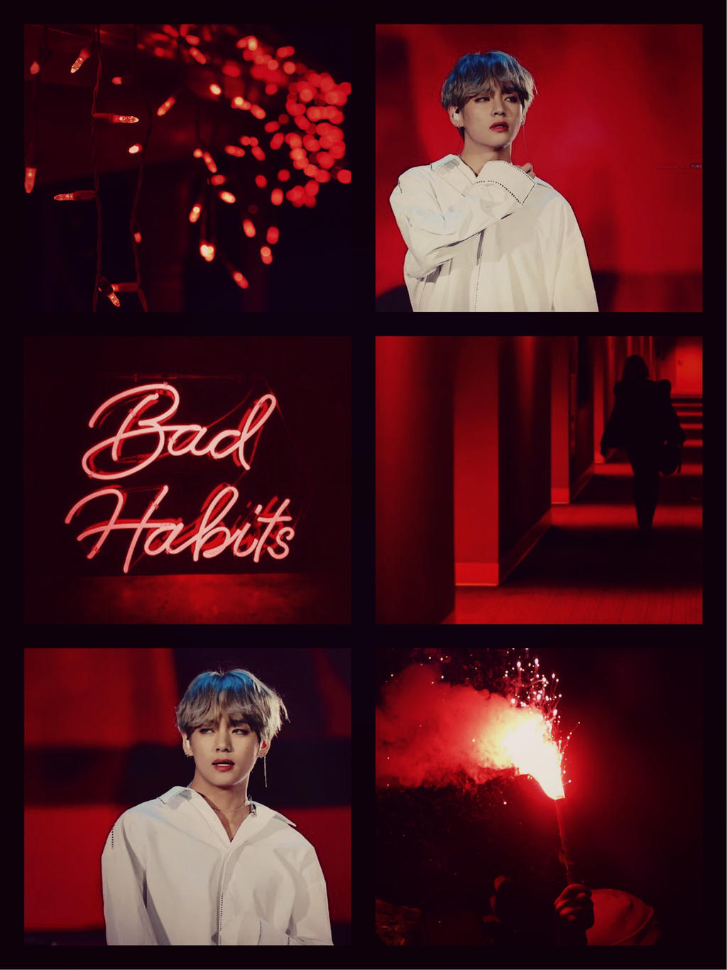 Red Aesthetic Bts Wallpapers