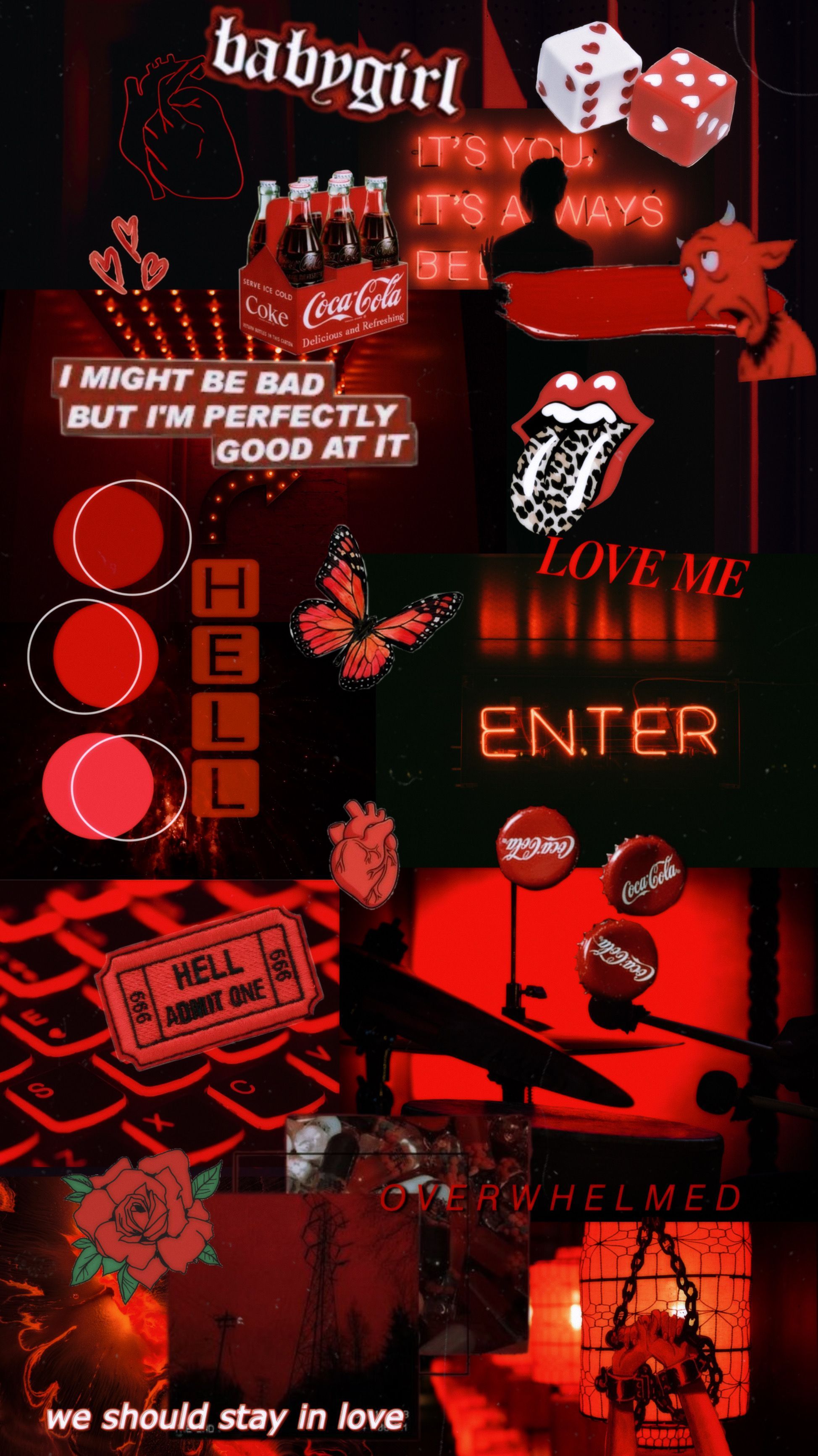 Red Aesthetic Tumblr Grunge Wallpapers