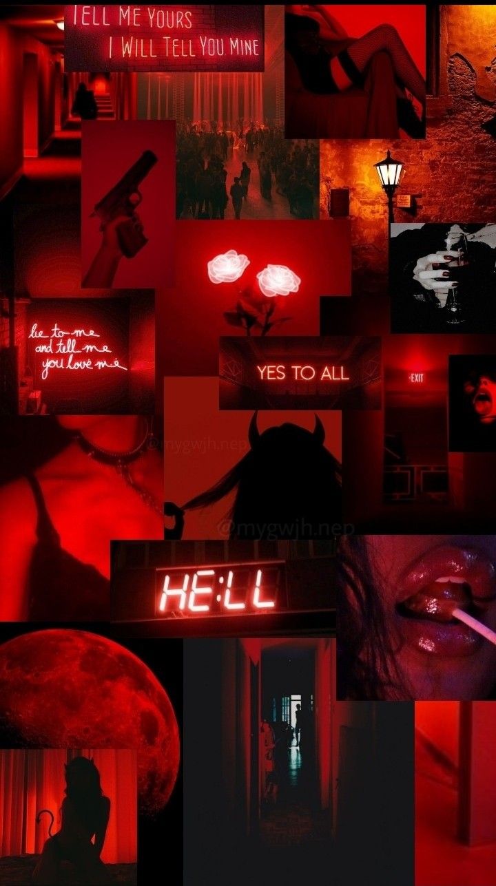 Red Aesthetic Tumblr Grunge Wallpapers