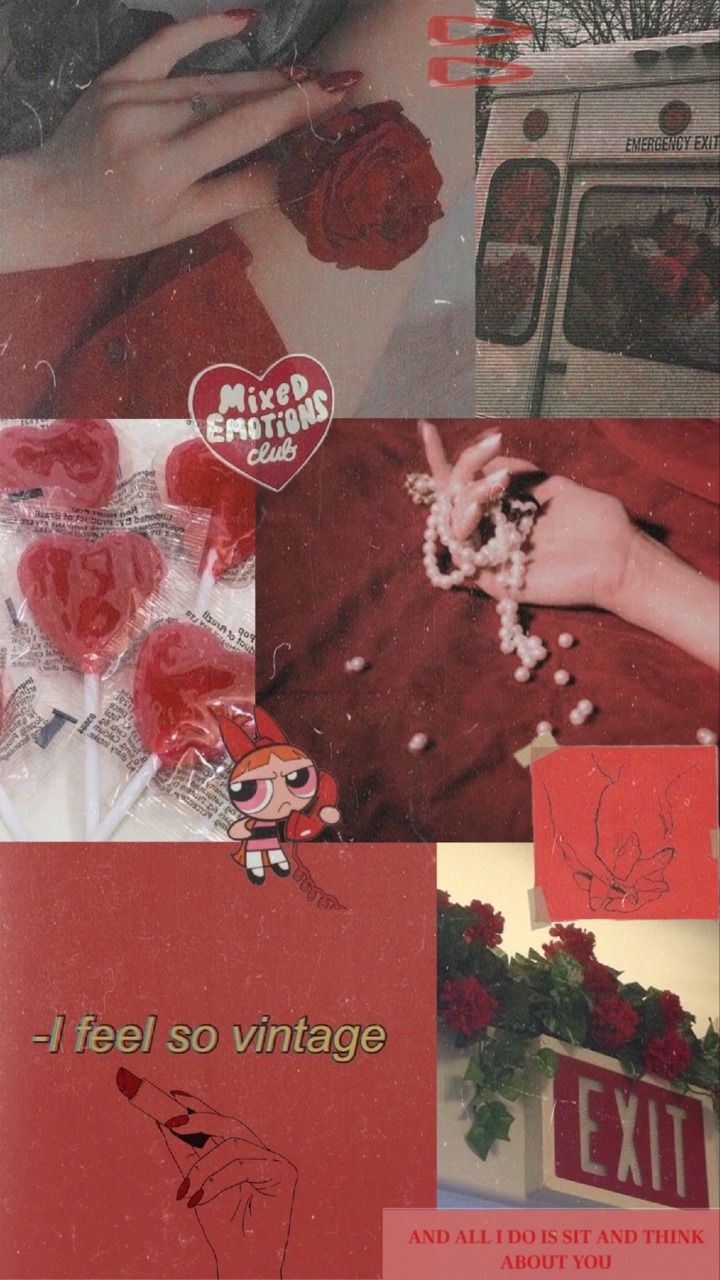 Red Aesthetic Tumblr Grunge Wallpapers