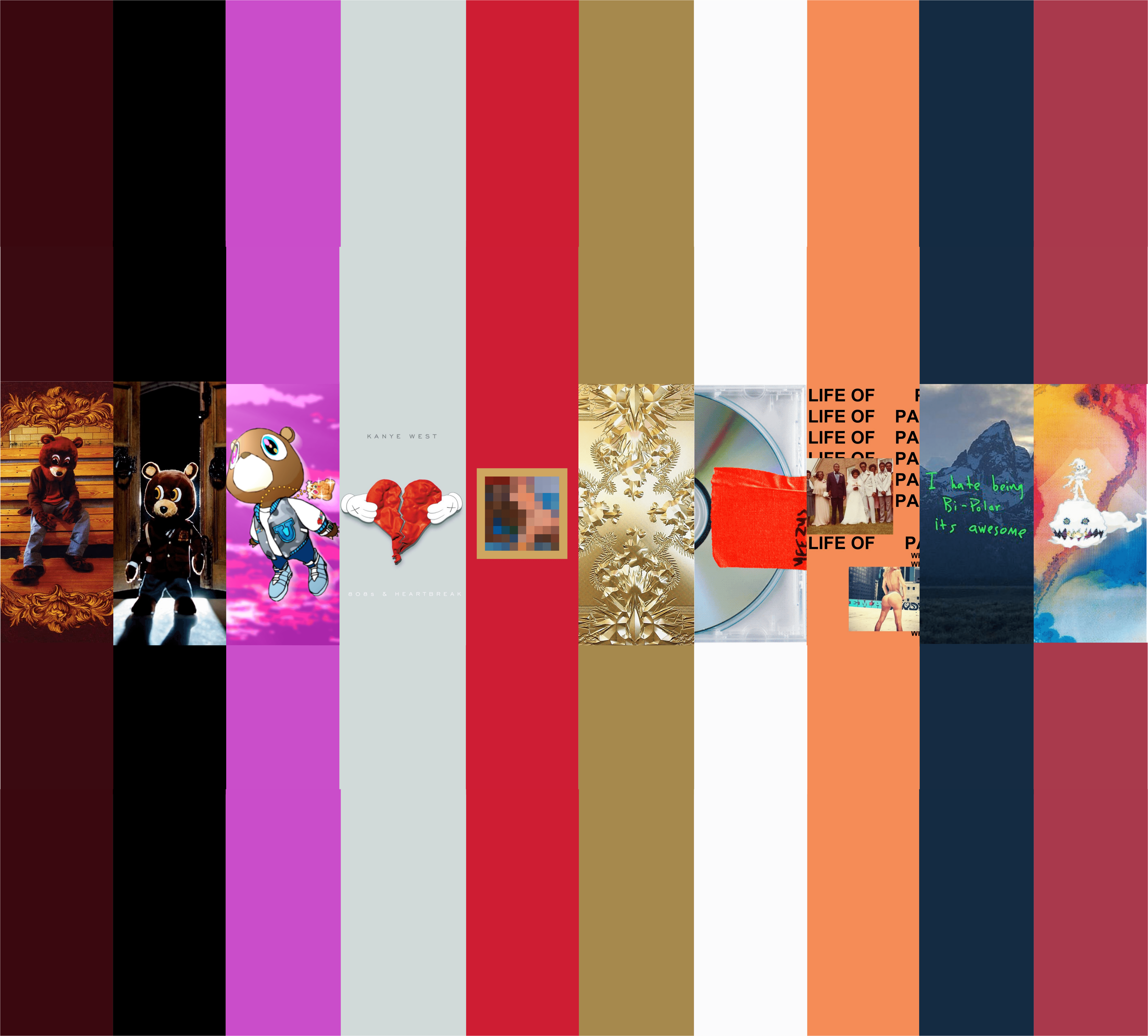 Red Album Cover Wallpapers