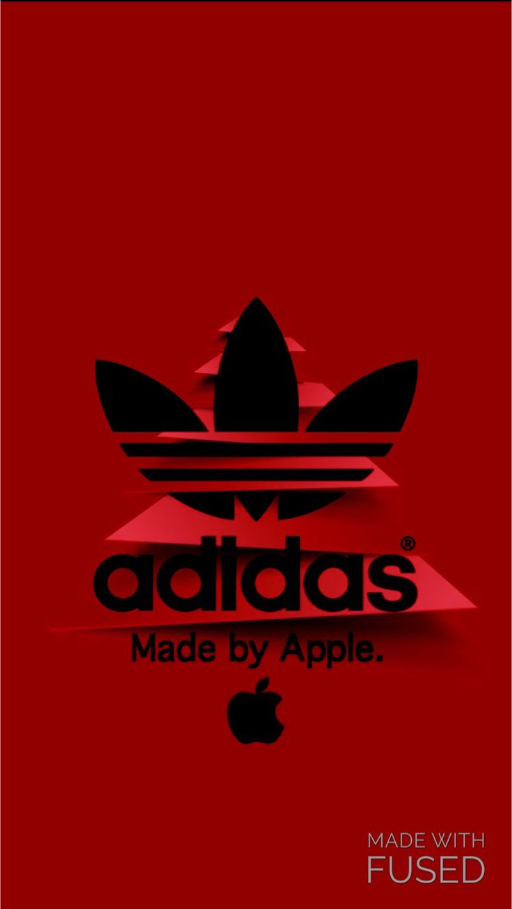 Red And Black Adidas Logo Wallpapers