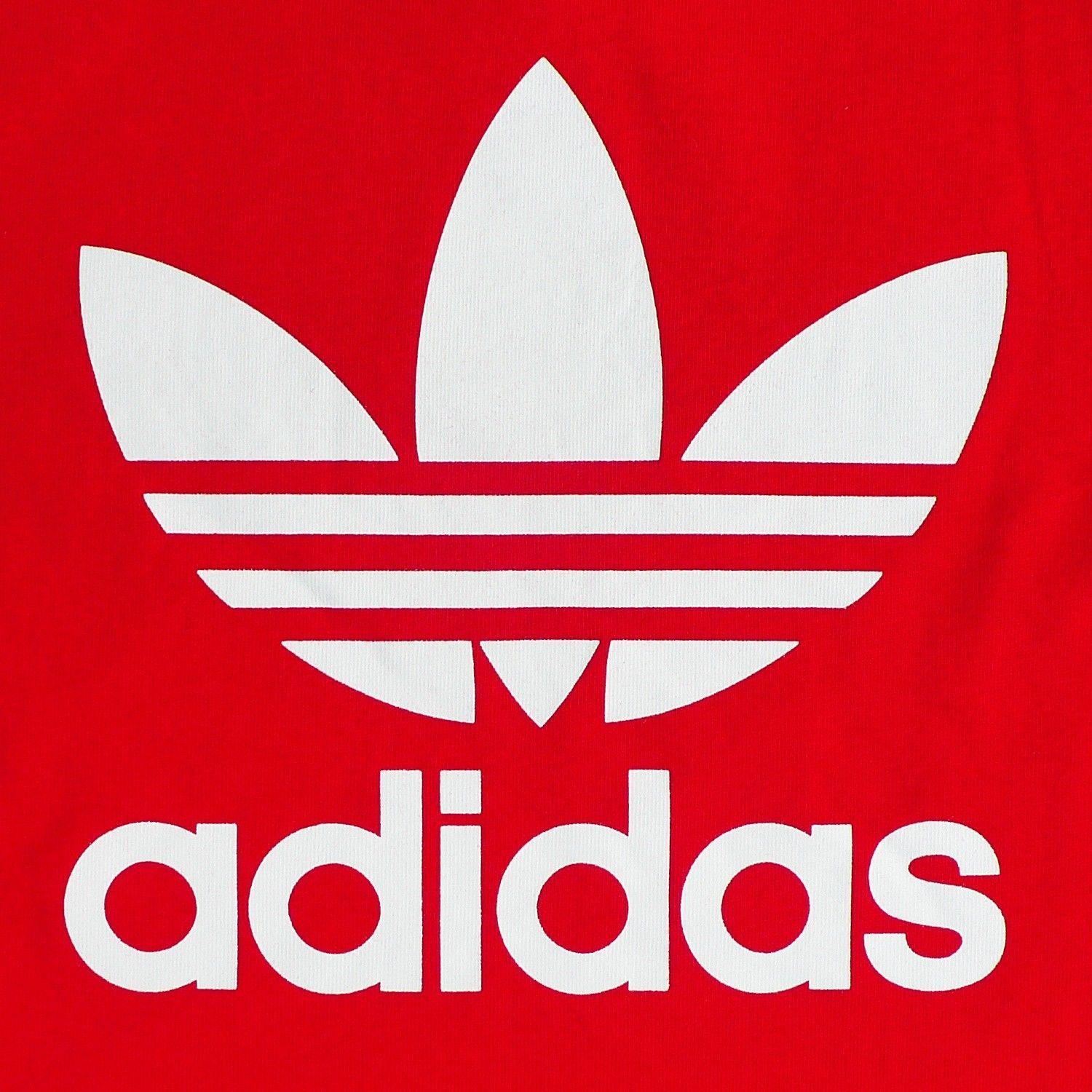 Red And Black Adidas Logo Wallpapers