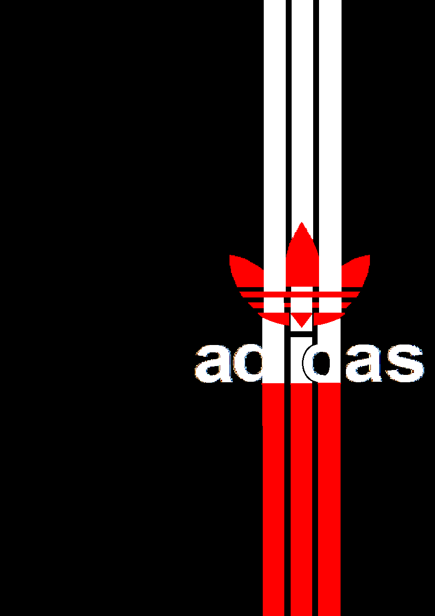 Red And Black Adidas Logo Wallpapers