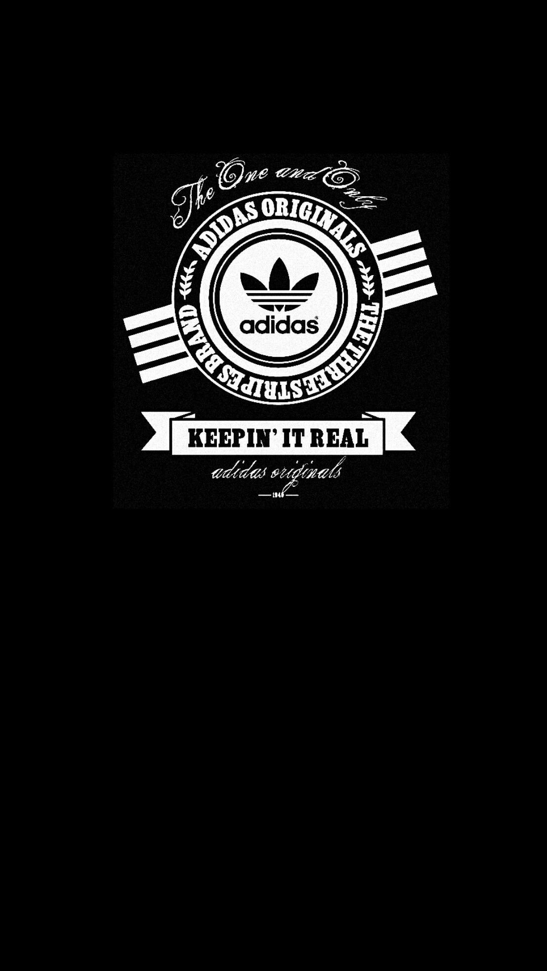 Red And Black Adidas Logo Wallpapers