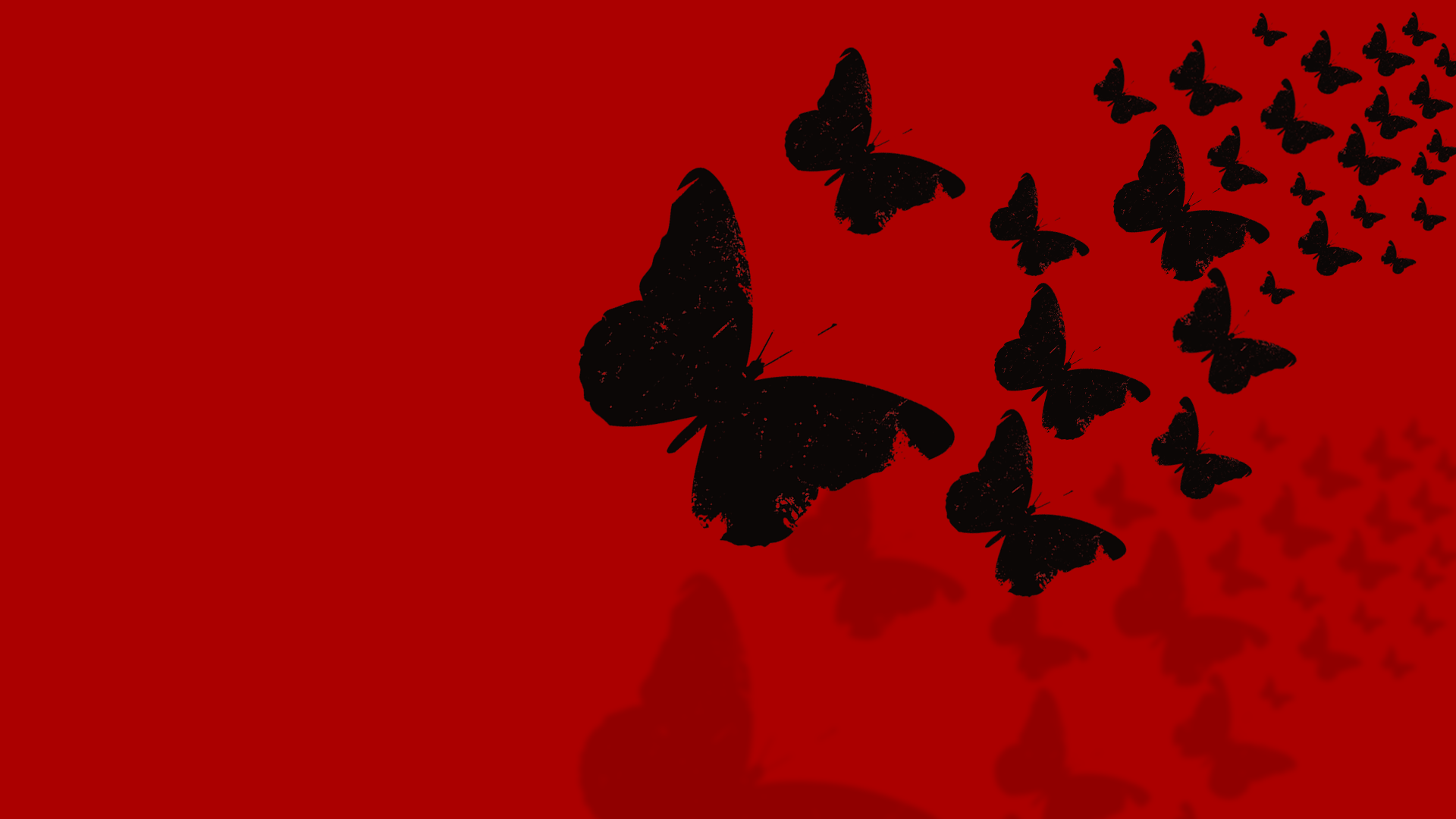 Red And Black Butterfly Wallpapers