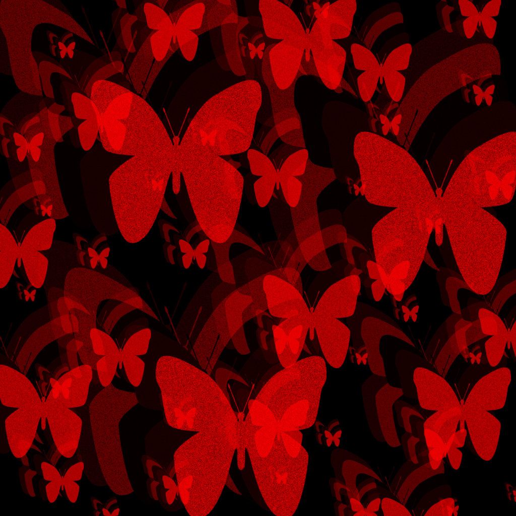 Red And Black Butterfly Wallpapers