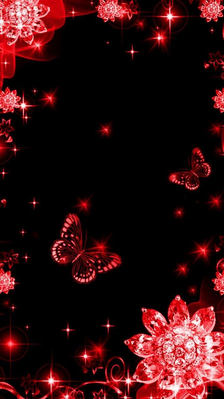 Red And Black Butterfly Wallpapers