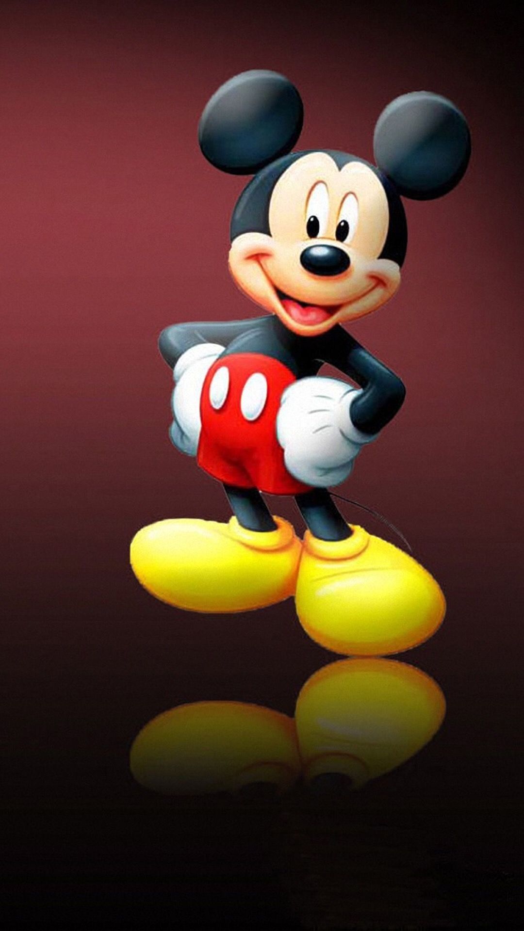 Red And Black Mickey Mouse Wallpapers