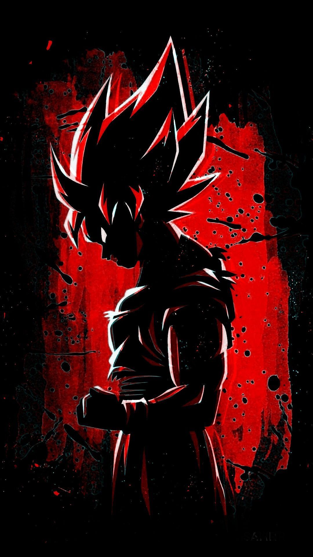 Red And Blue Goku Wallpapers