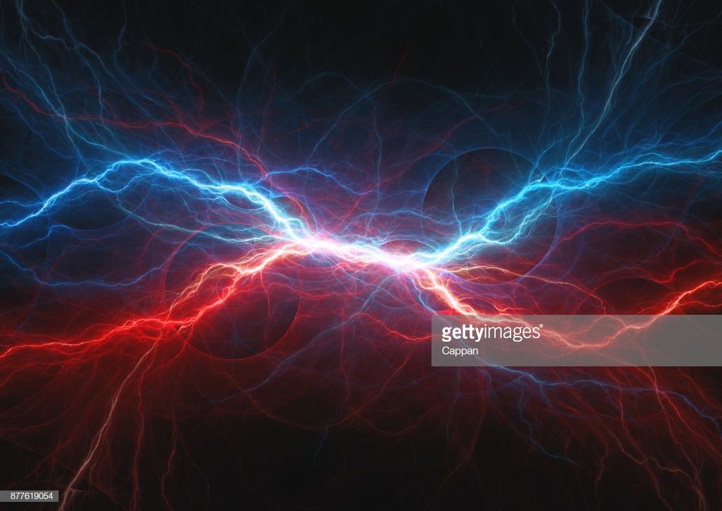 Red And Blue Lightning Wallpapers