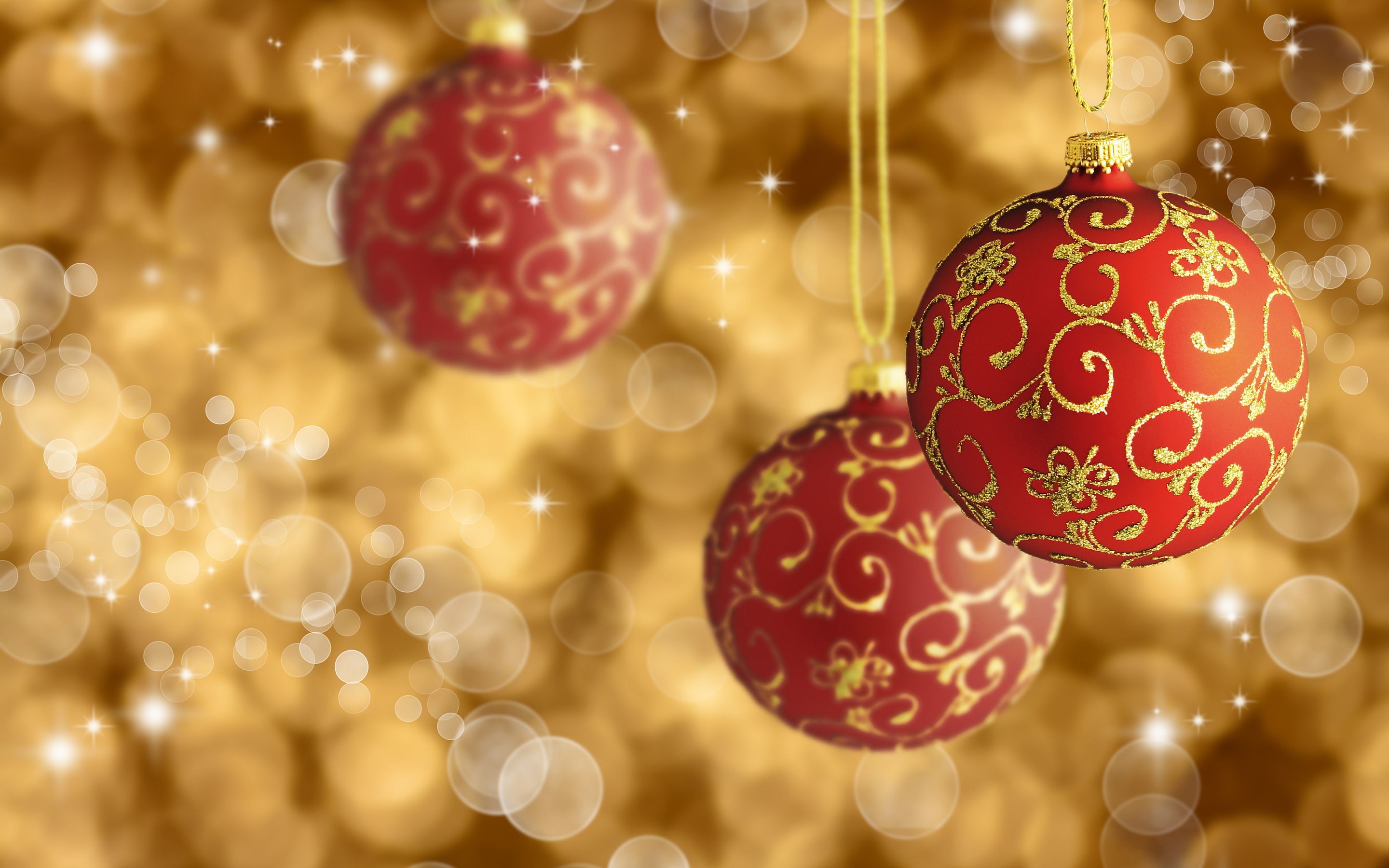 Red And Gold Christmas Wallpapers