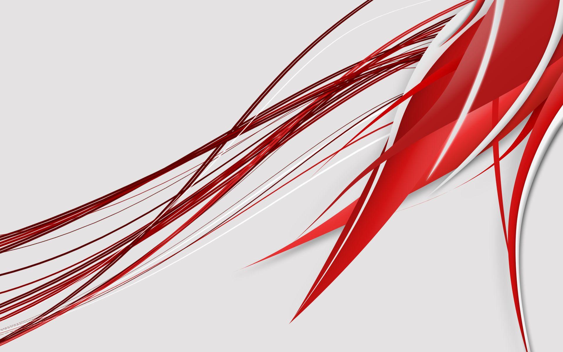 Red And White Abstract Wallpapers