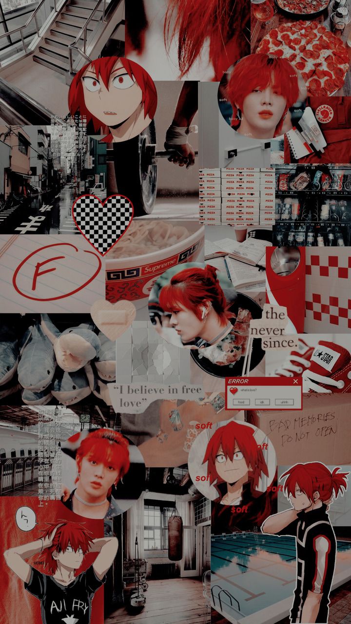 Red Anime Aesthetic Wallpapers