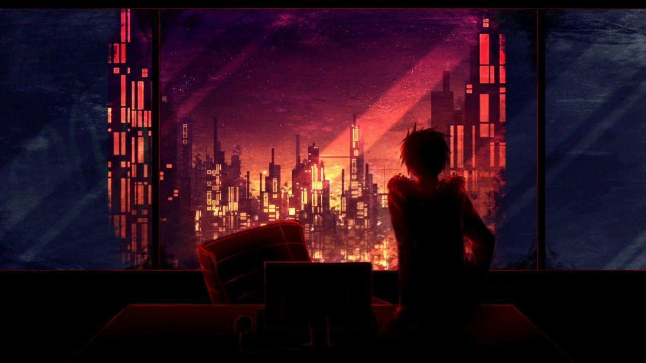 Red Anime Aesthetic Wallpapers