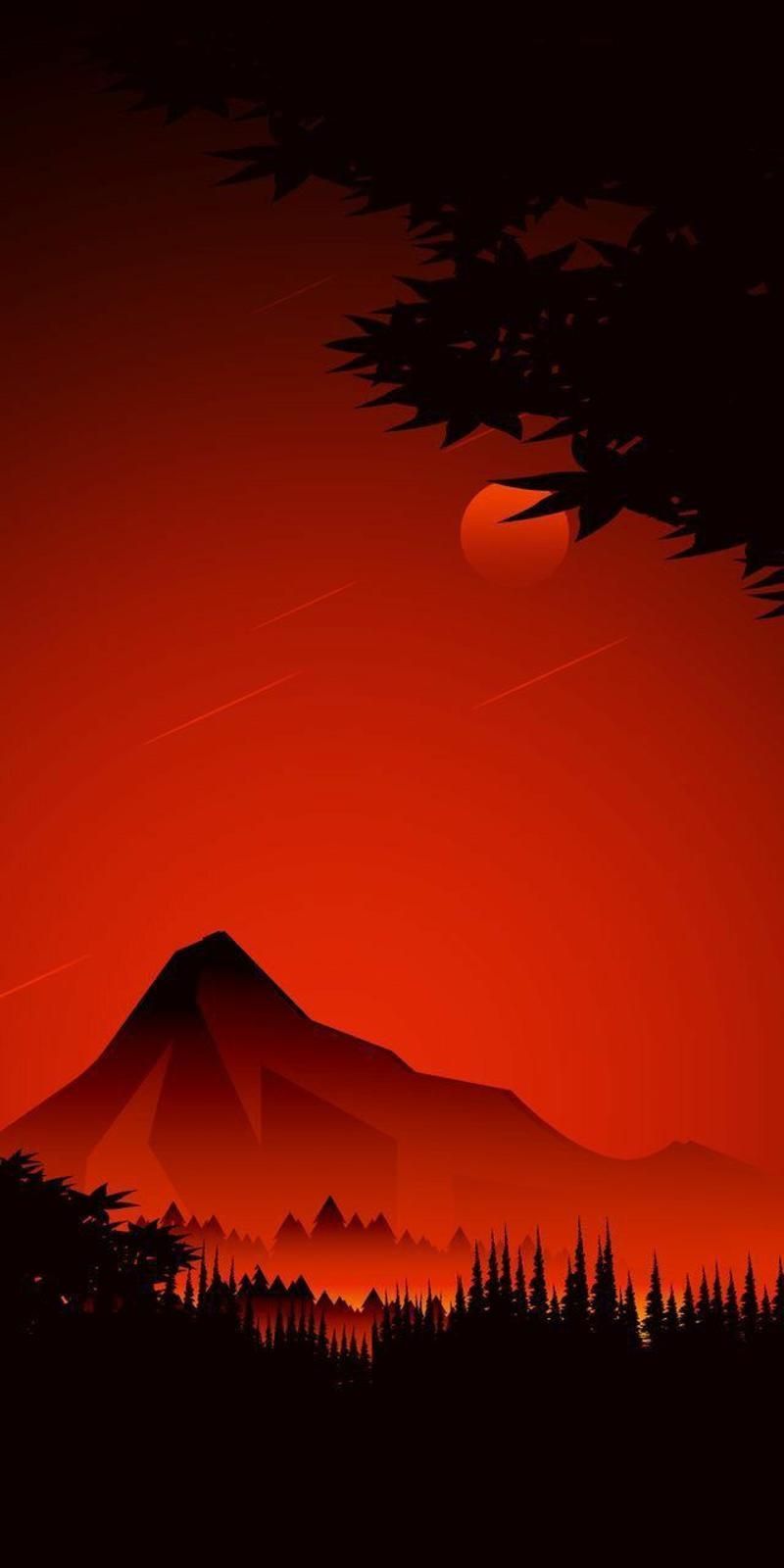 Red Anime Aesthetic Wallpapers