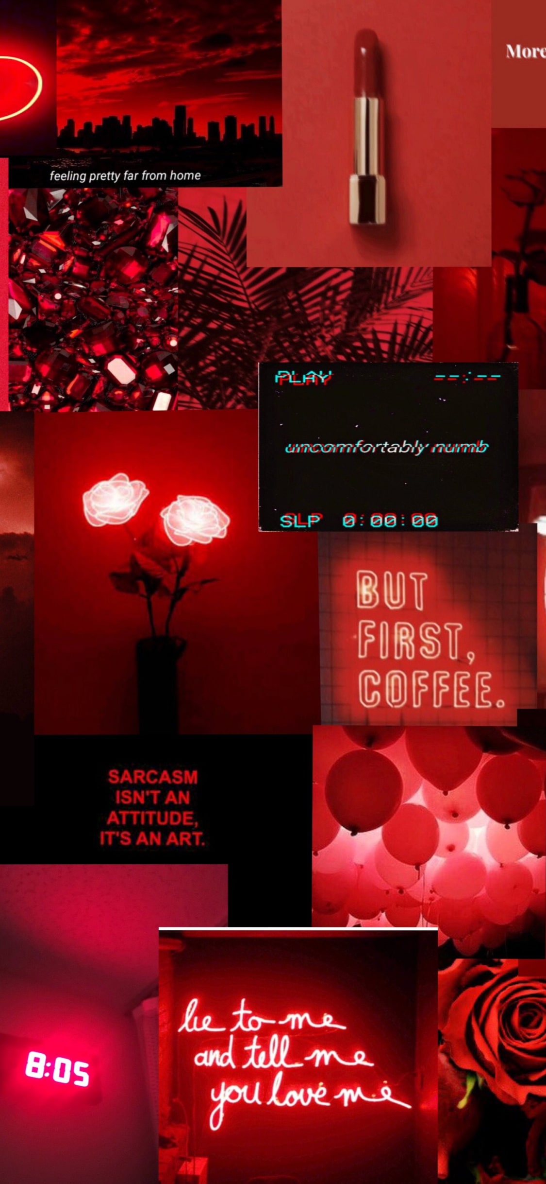 Red Anime Aesthetic Wallpapers