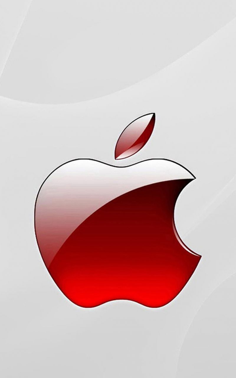 Red Apple Logo Iphone 6 Wallpapers