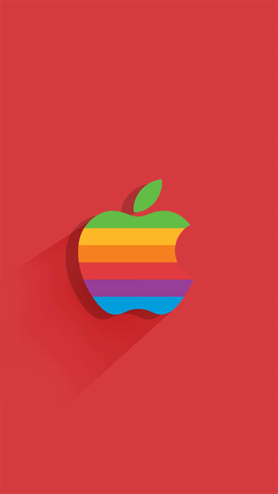 Red Apple Logo Iphone 6 Wallpapers