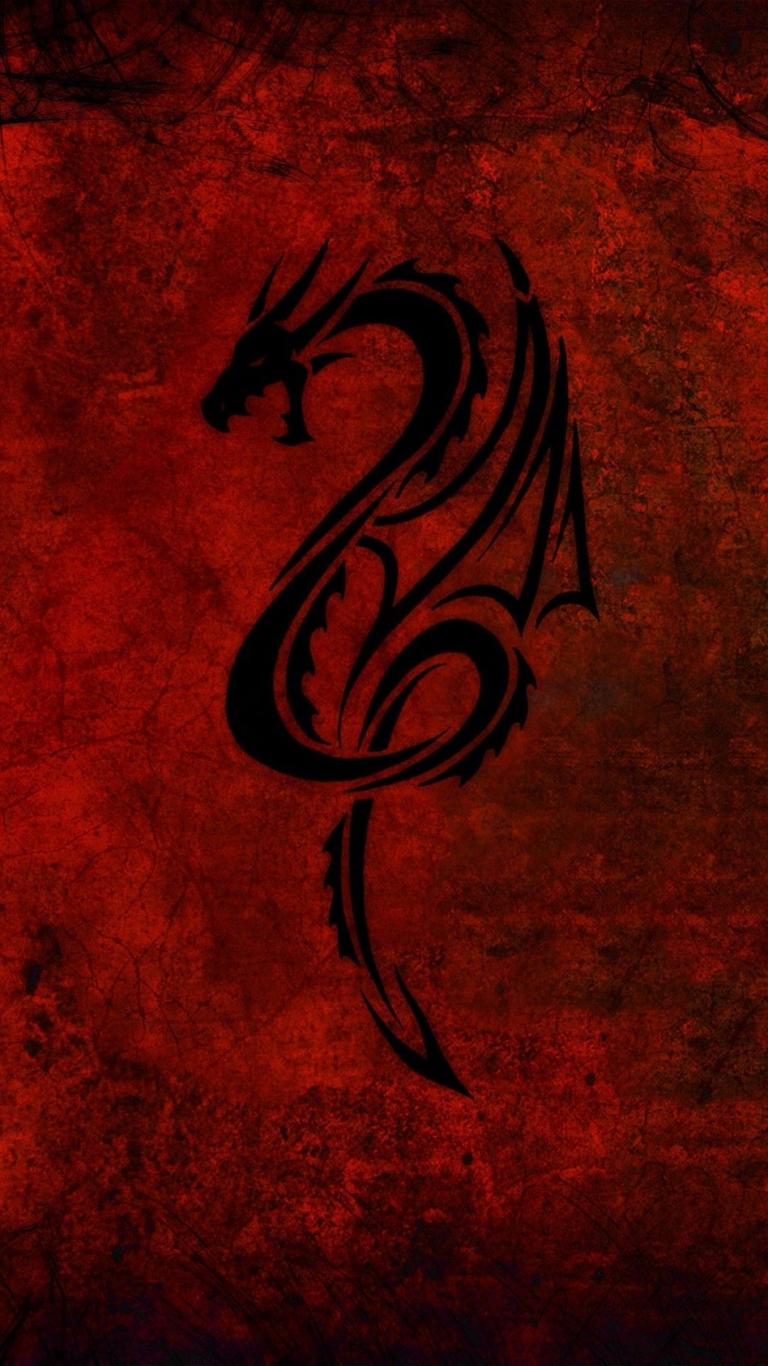 Red Black Dragon Wallpapers