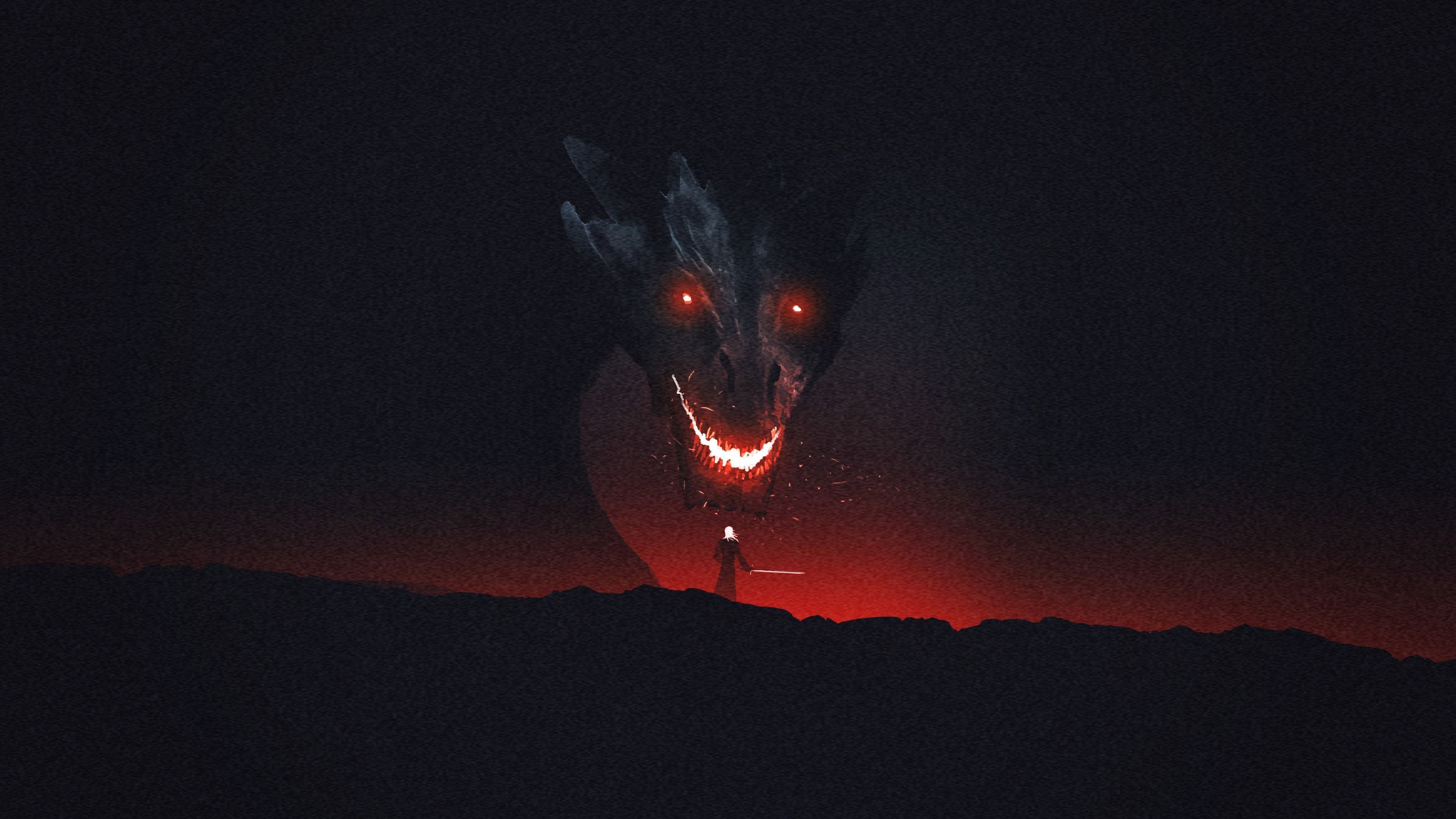 Red Black Dragon Wallpapers