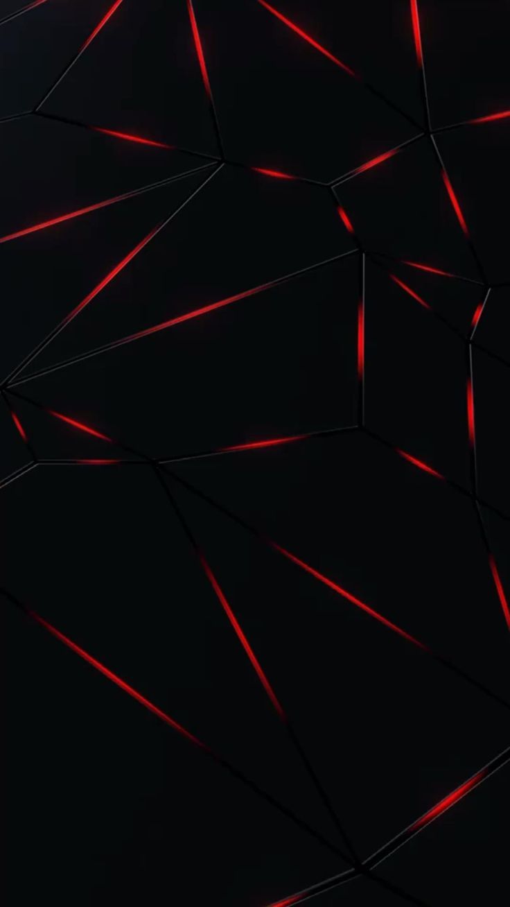 Red Black Geometric Wallpapers