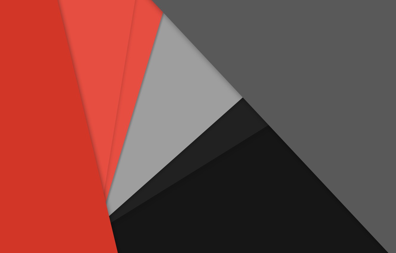 Red Black Geometric Wallpapers