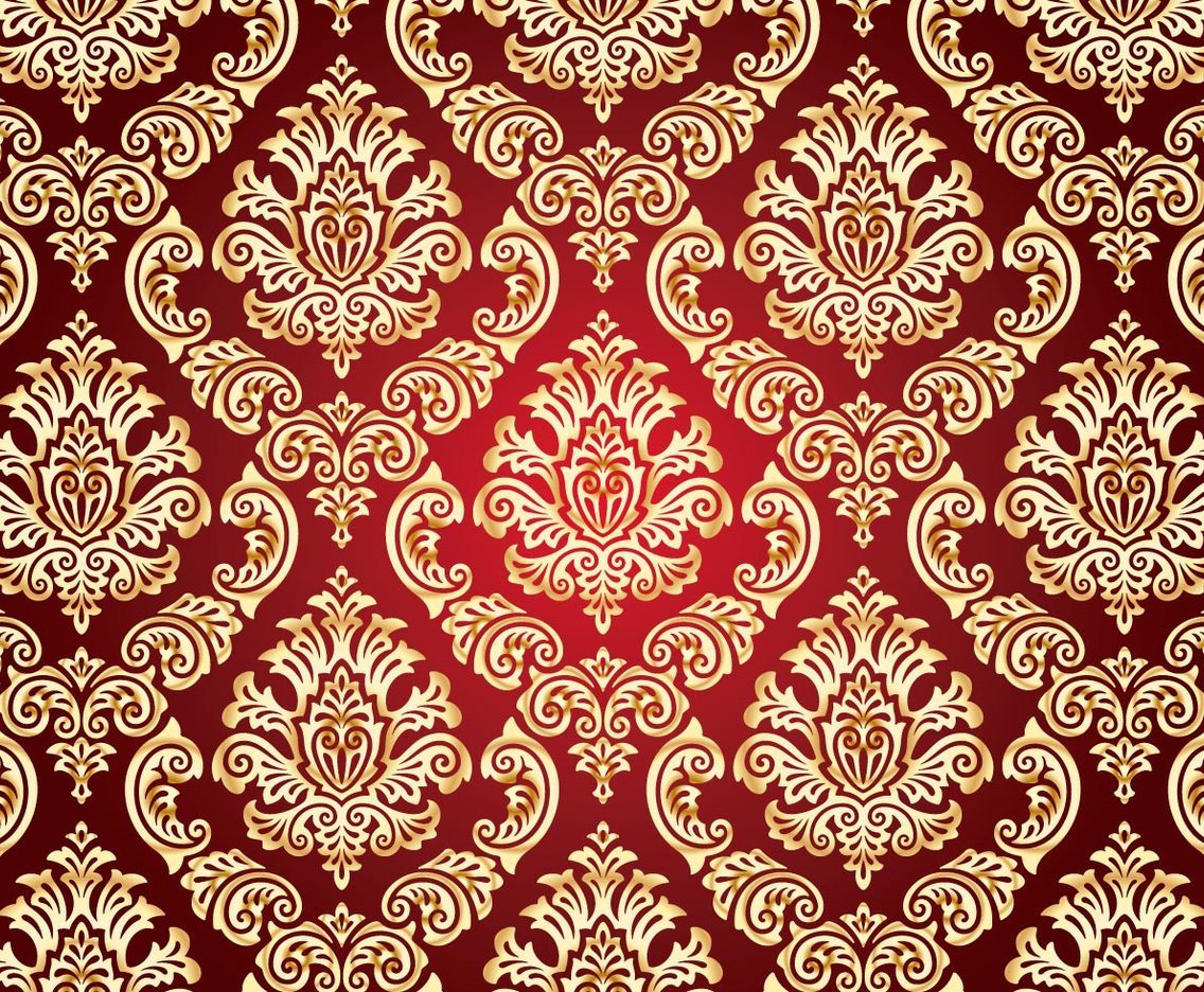 Red Damask Wallpapers