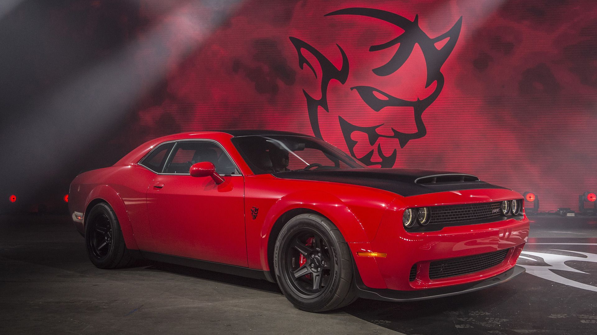 Red Dodge Demon Wallpapers