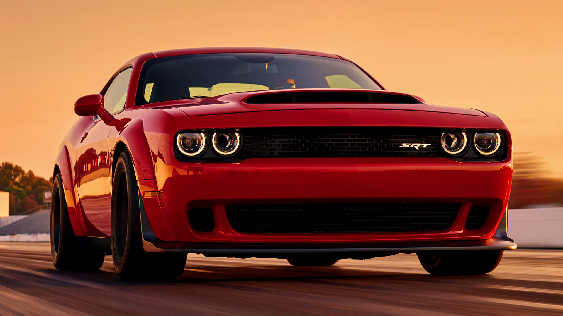 Red Dodge Demon Wallpapers