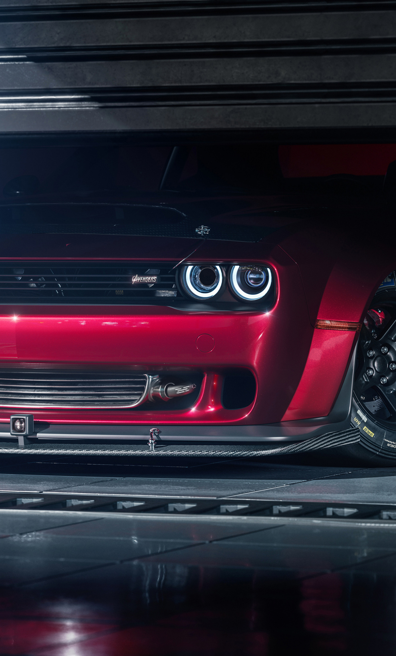 Red Dodge Demon Wallpapers