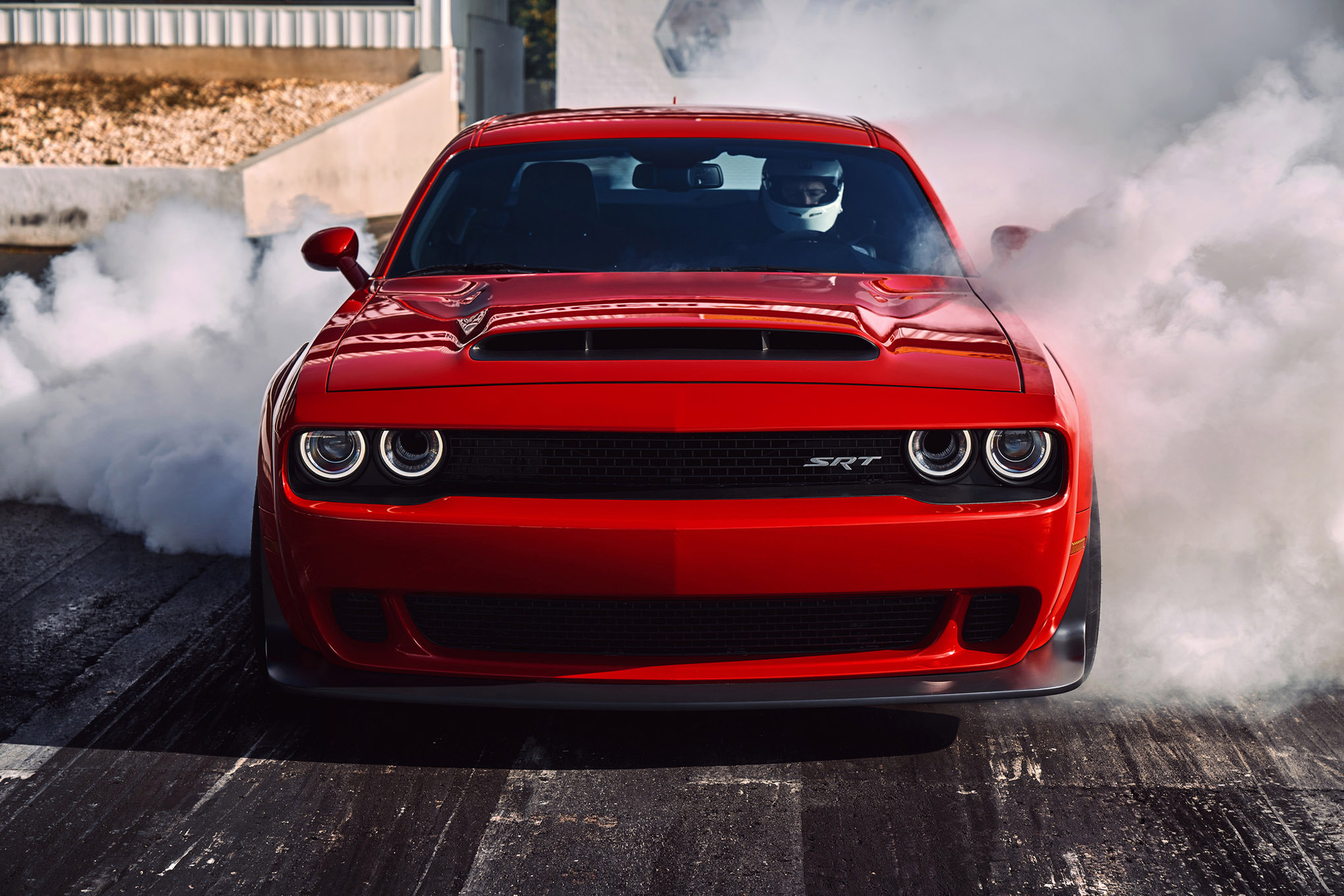 Red Dodge Demon Wallpapers