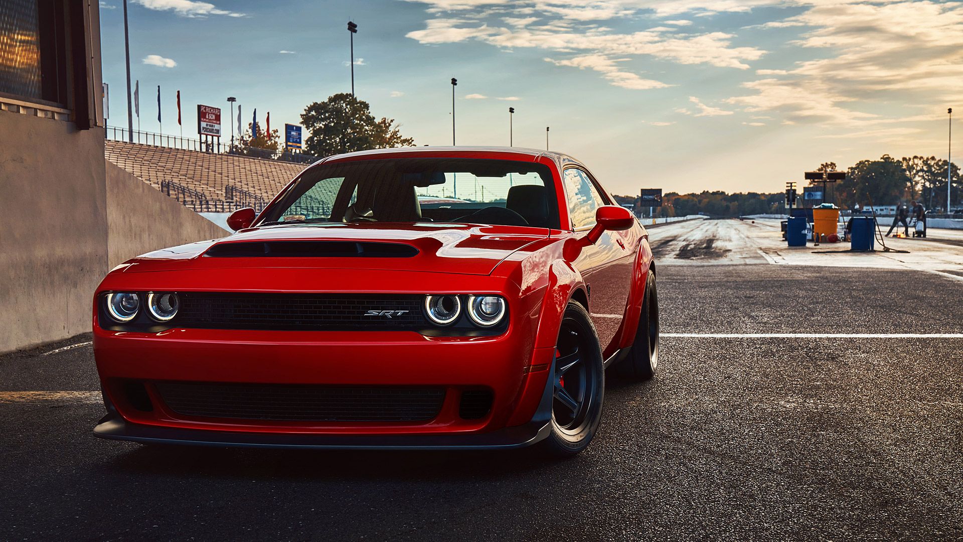 Red Dodge Demon Wallpapers