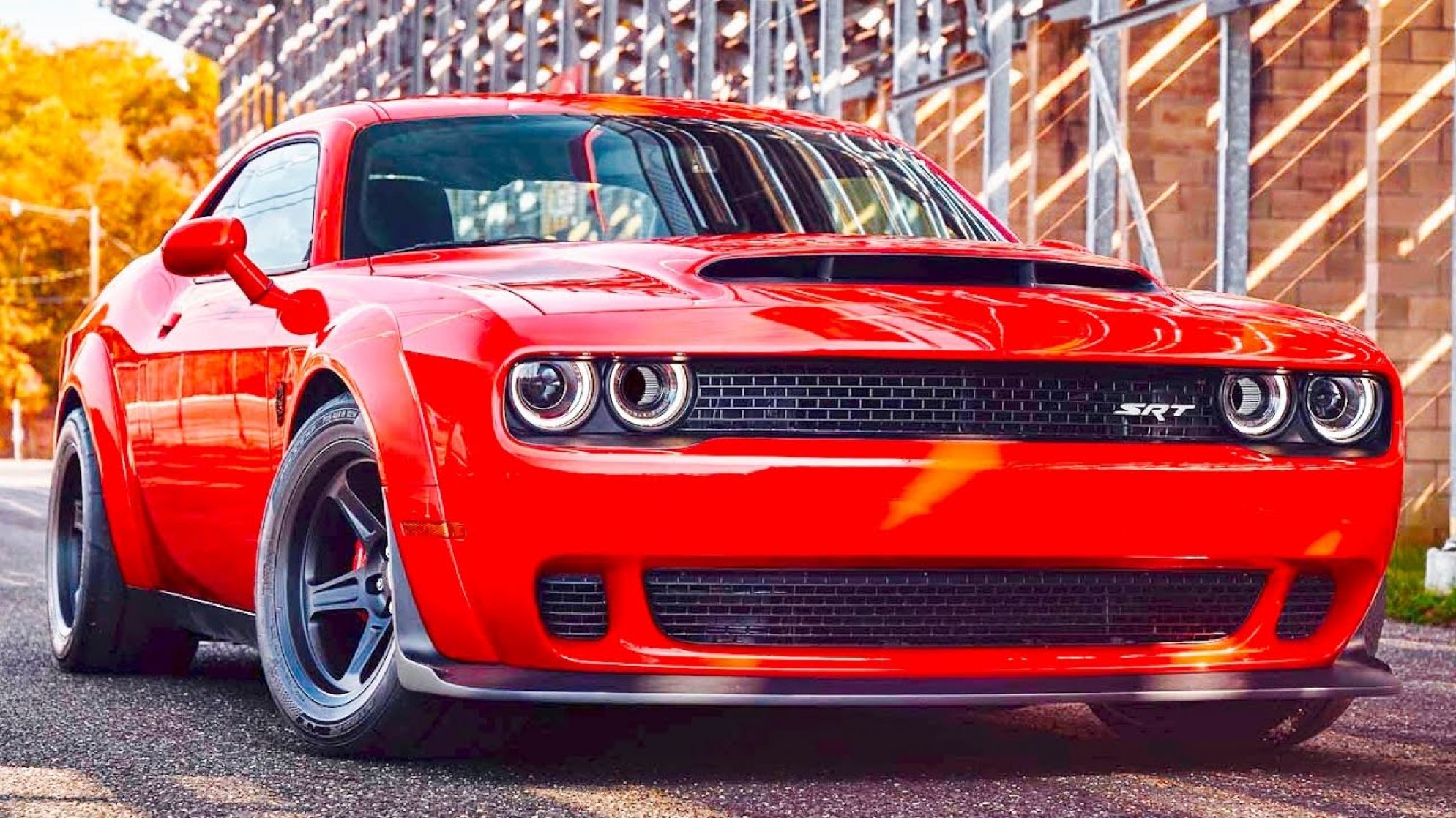 Red Dodge Demon Wallpapers