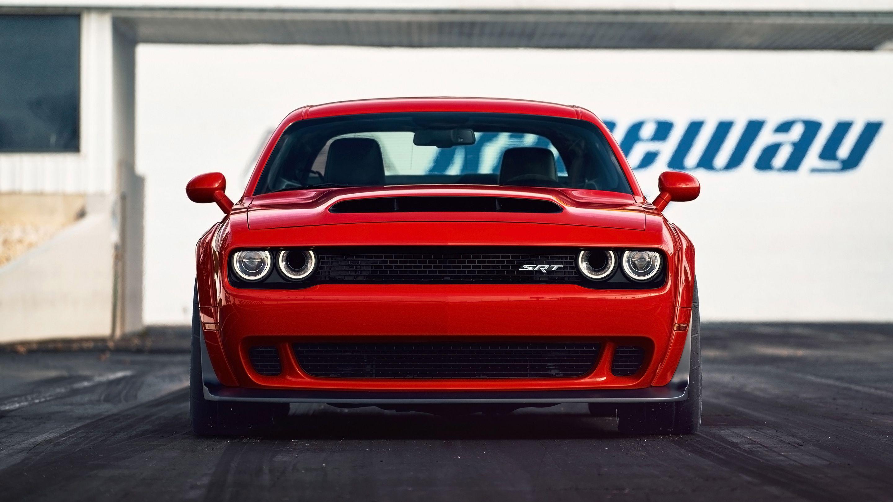 Red Dodge Demon Wallpapers