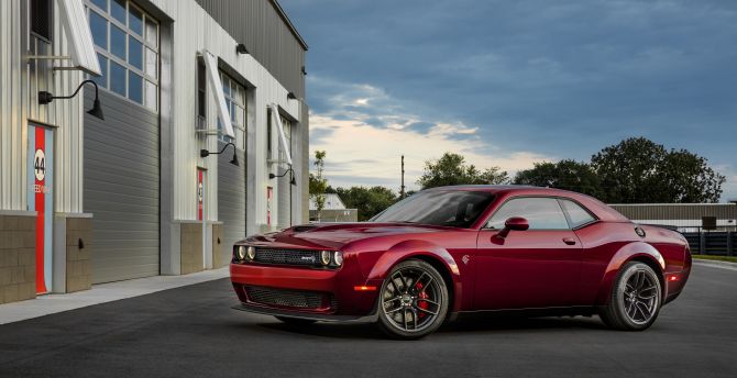 Red Dodge Demon Wallpapers