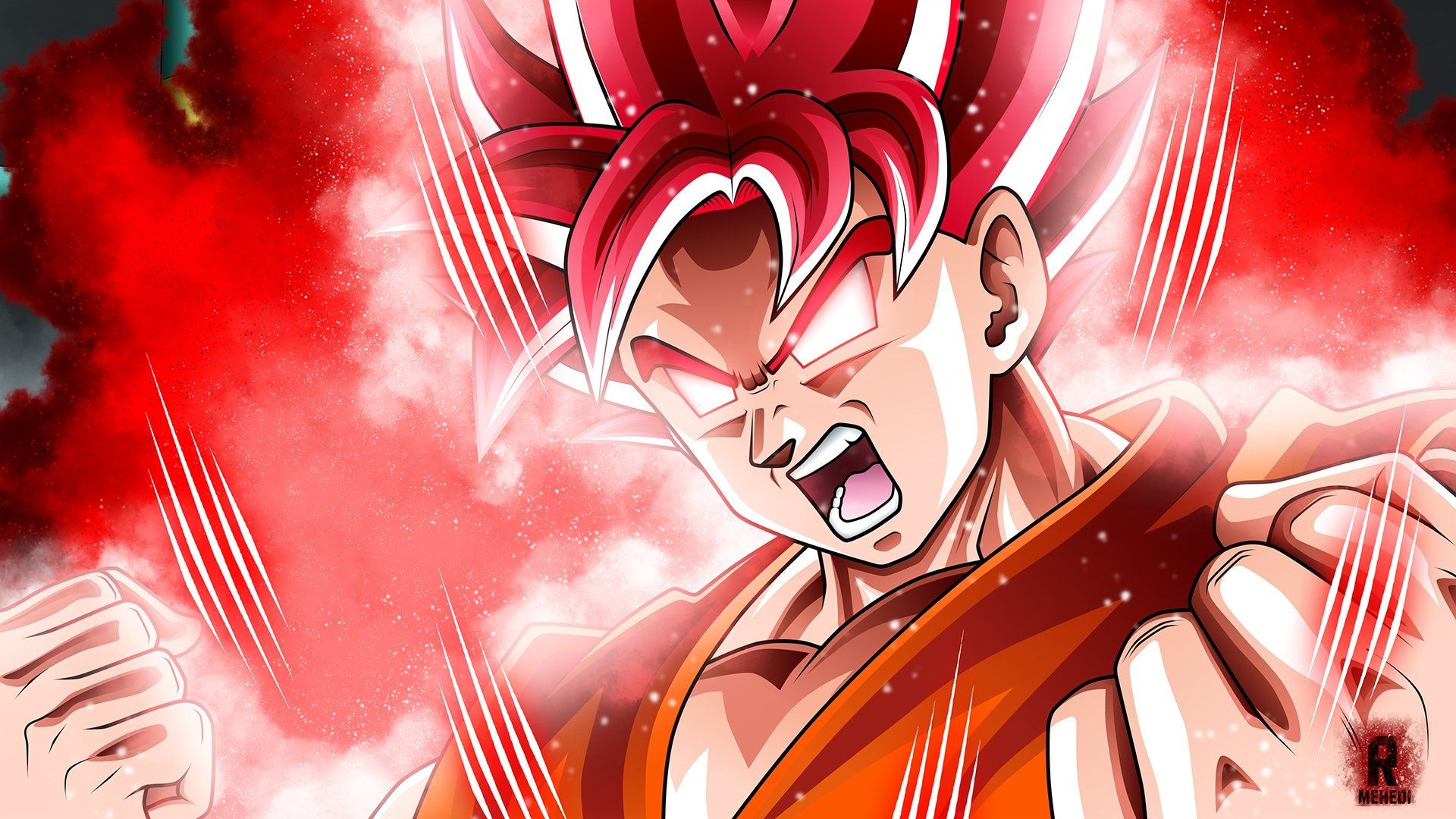 Red Dragon Ball Z Wallpapers