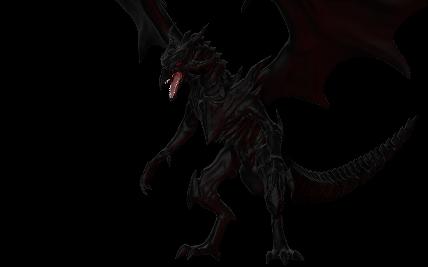 Red Eyes Black Dragon Wallpapers