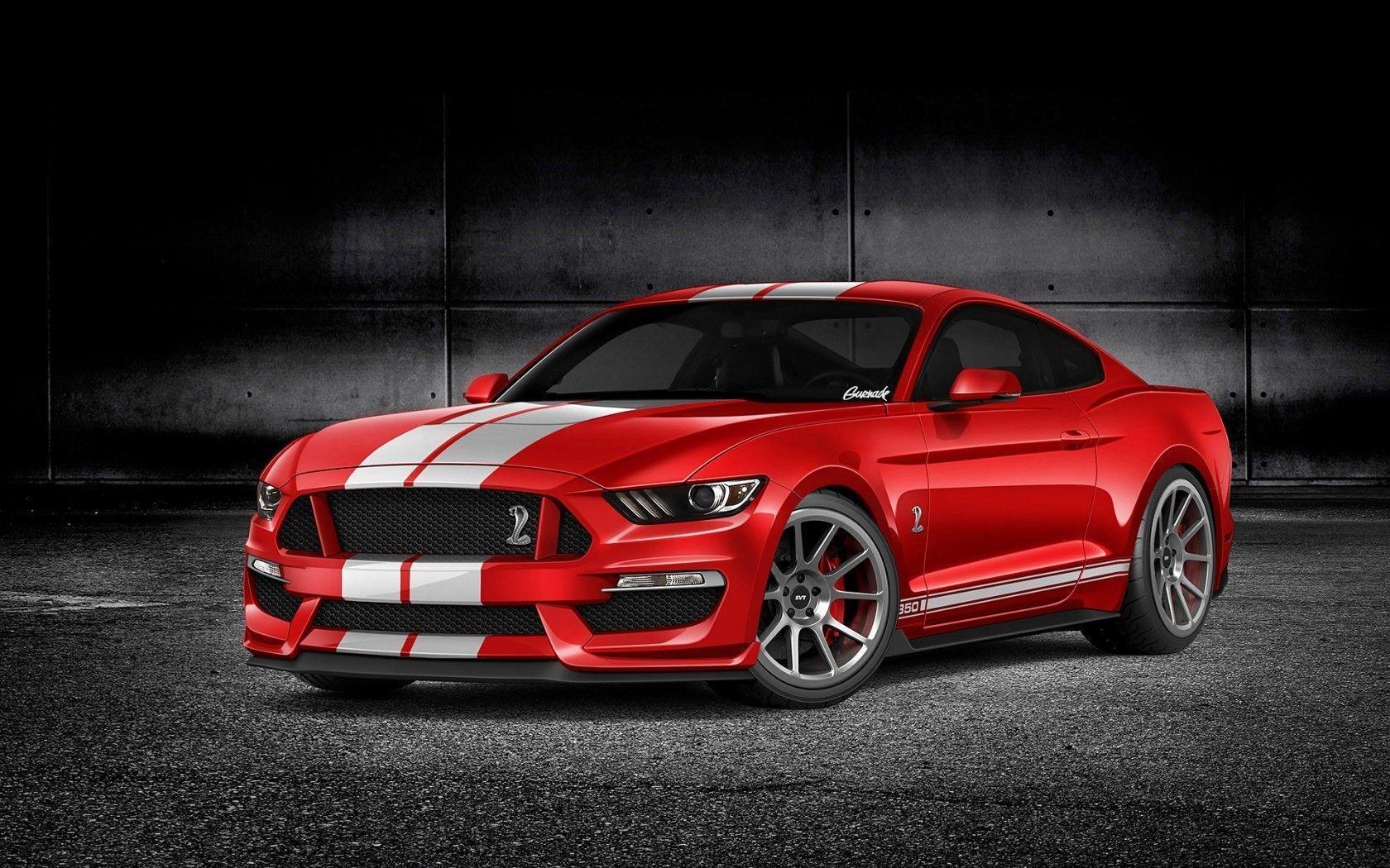 Red Ford Mustang Wallpapers