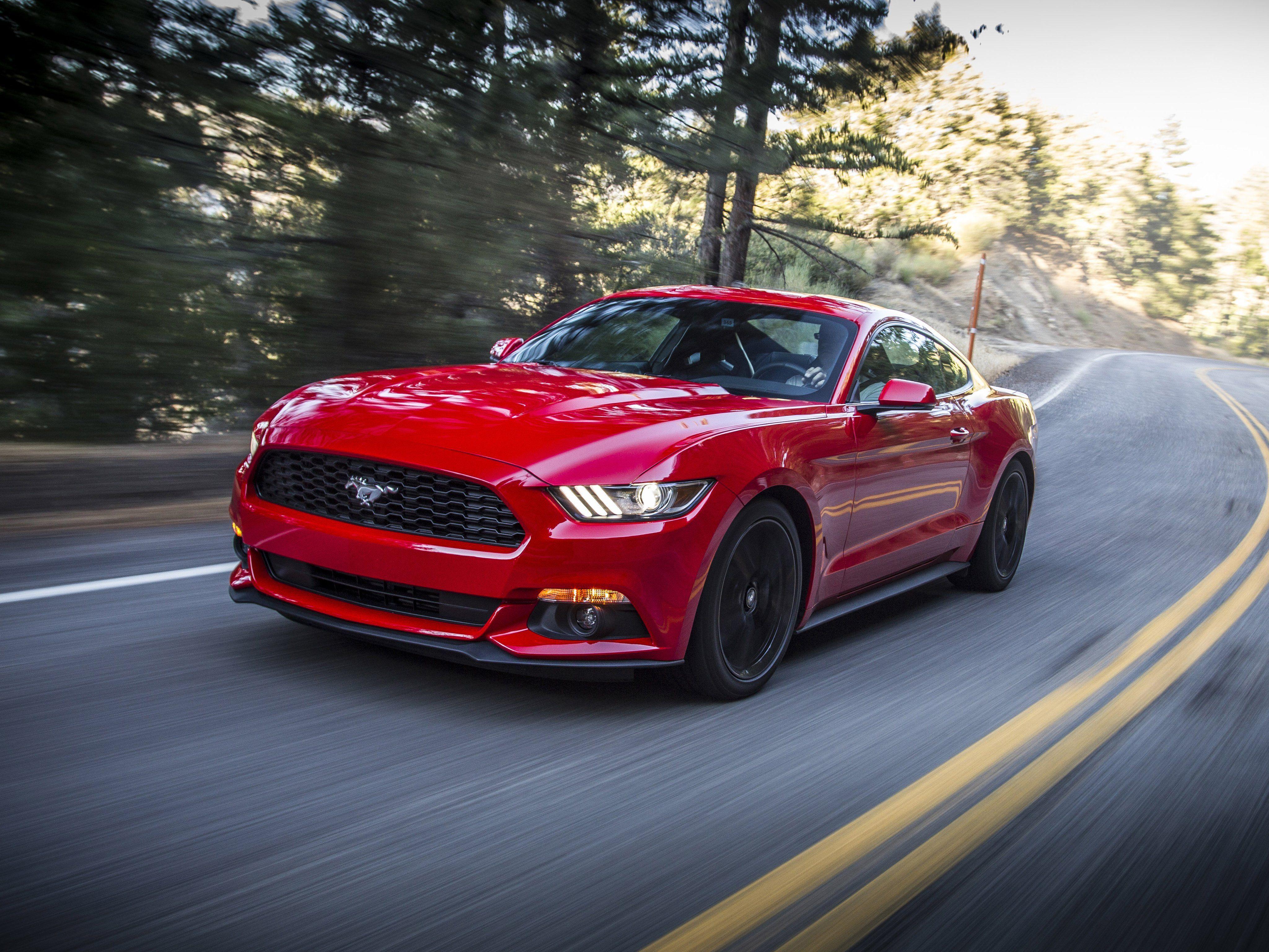 Red Ford Mustang Wallpapers