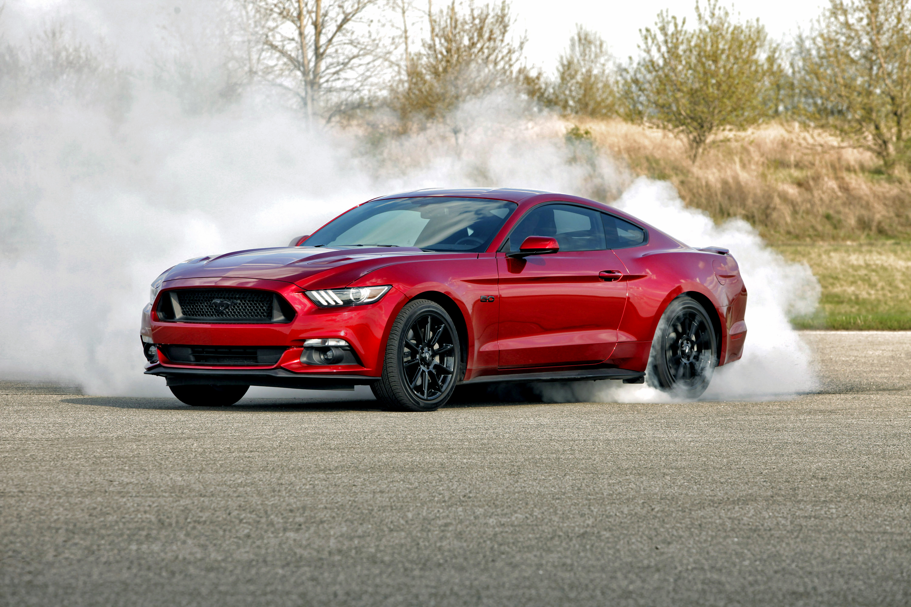 Red Ford Mustang Wallpapers