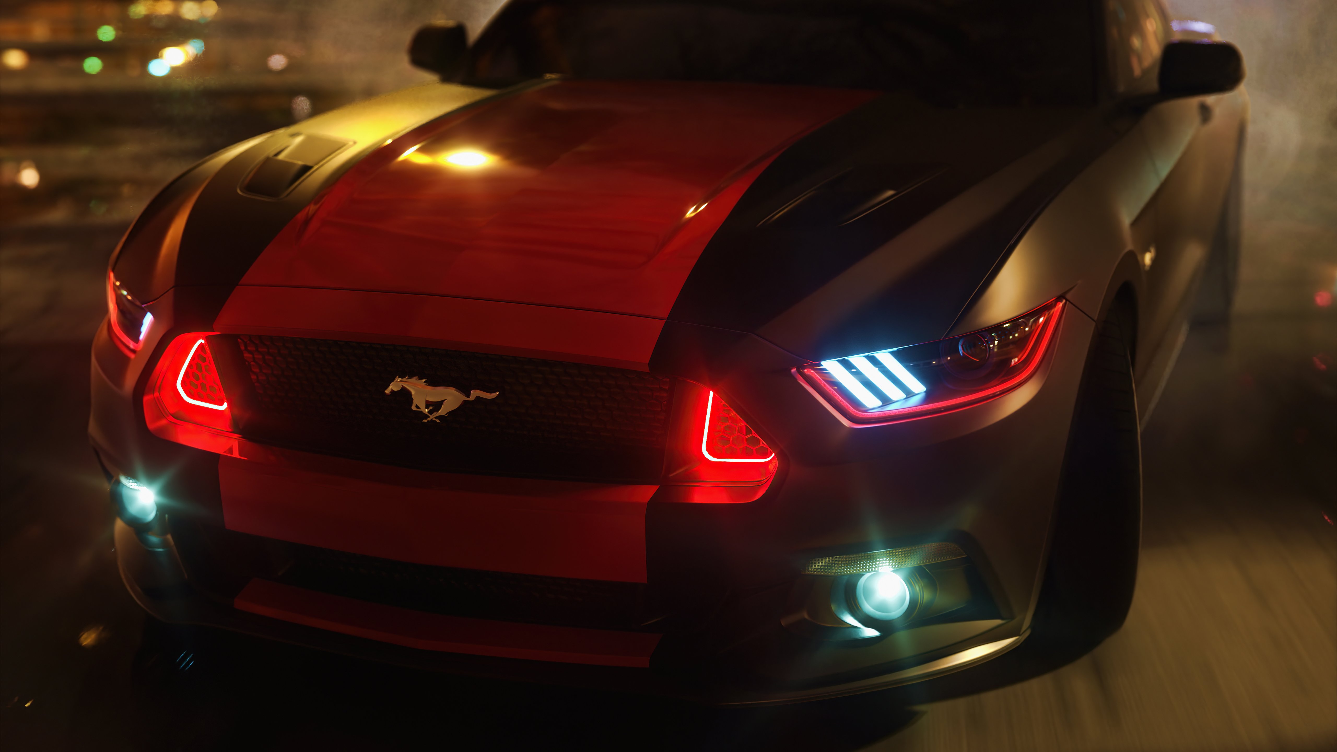 Red Ford Mustang Wallpapers