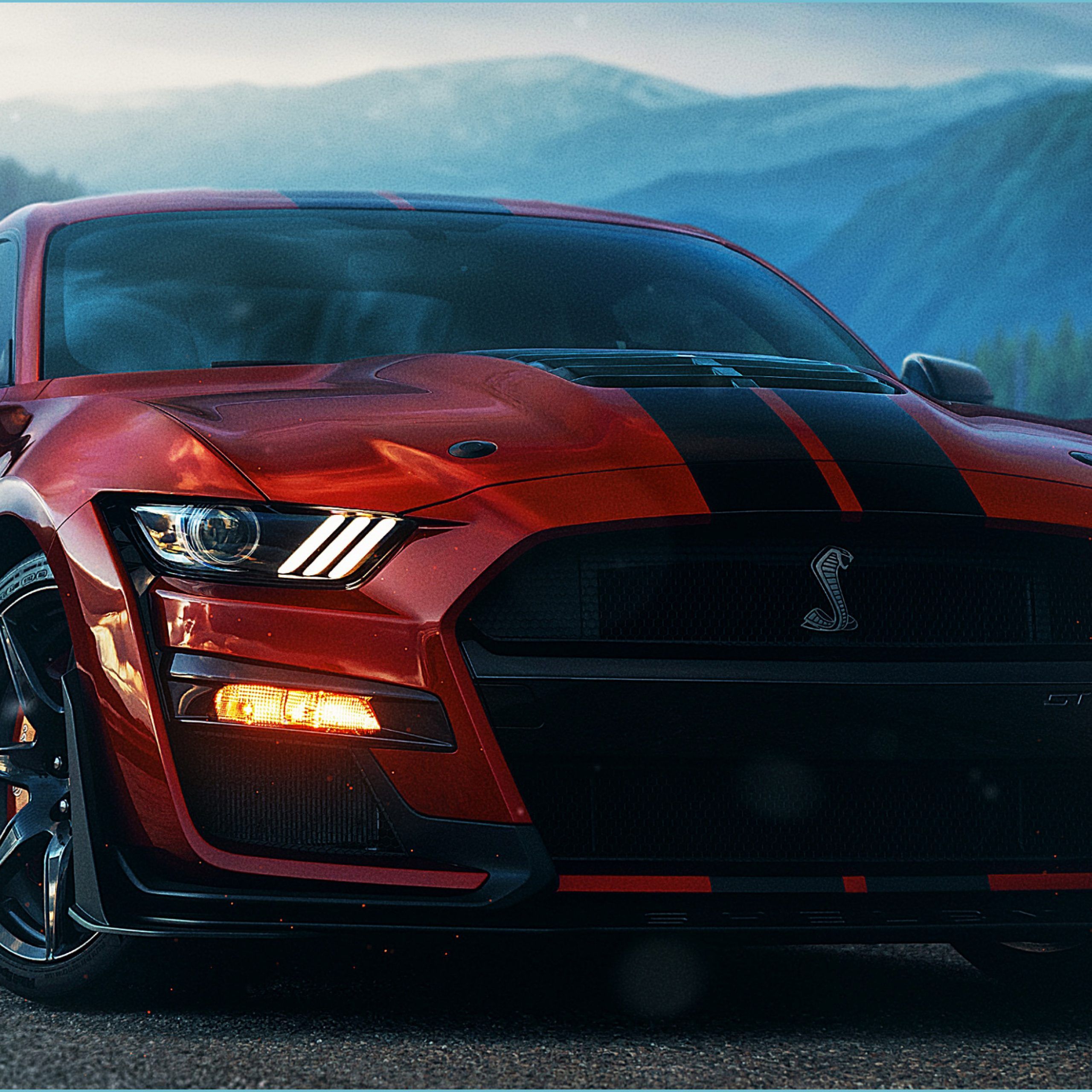 Red Ford Mustang Wallpapers