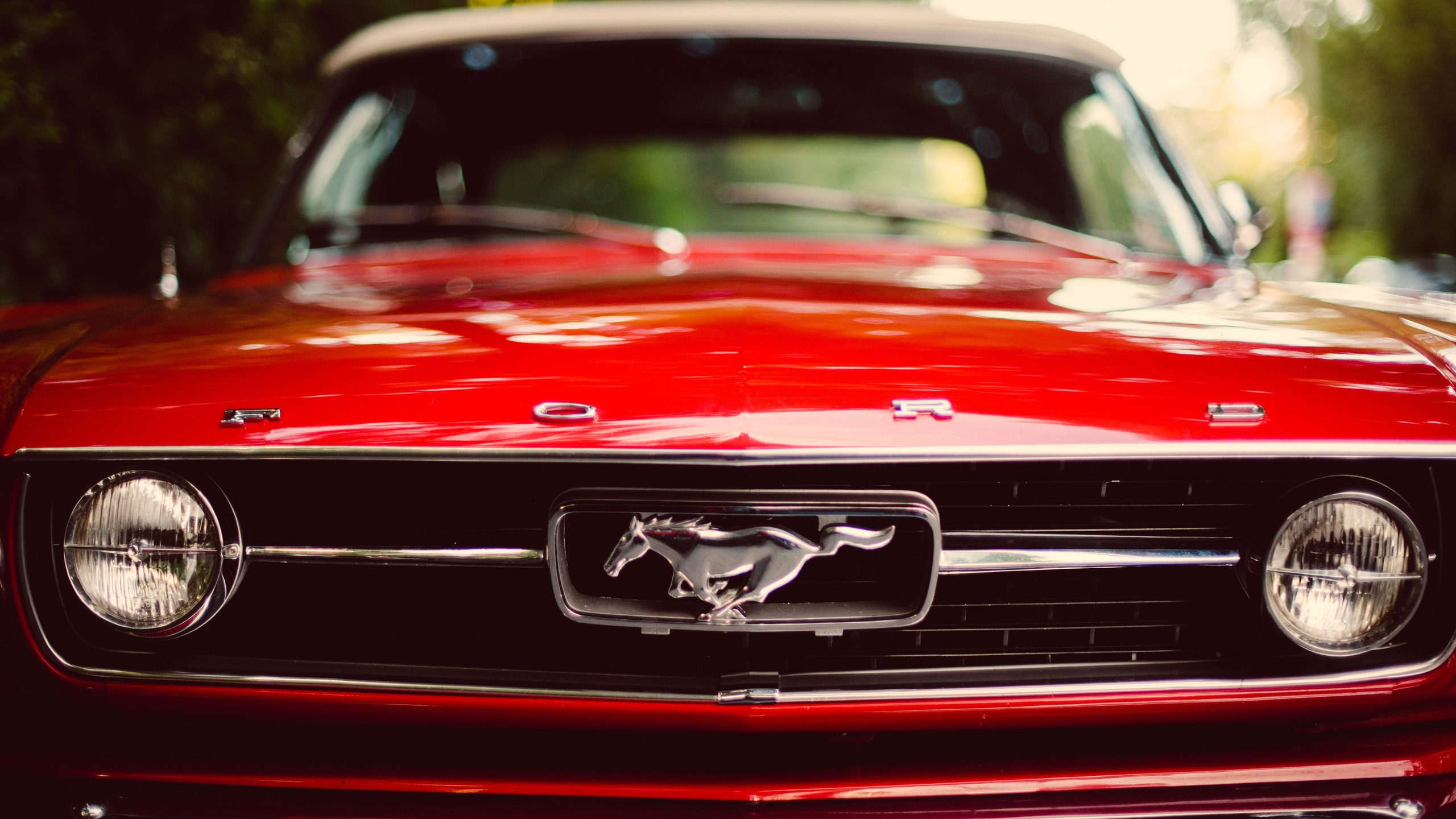 Red Ford Mustang Wallpapers