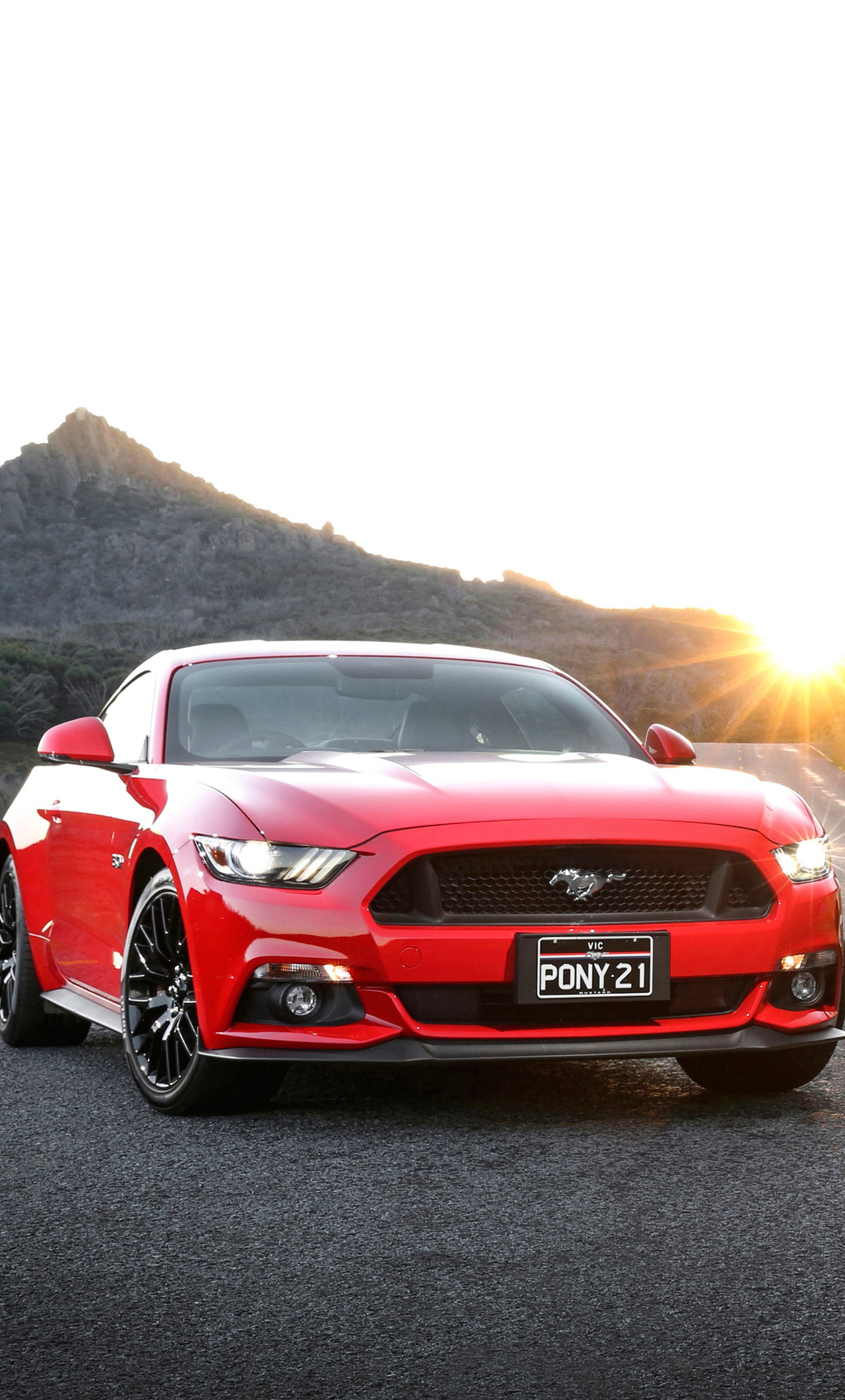 Red Ford Mustang Wallpapers