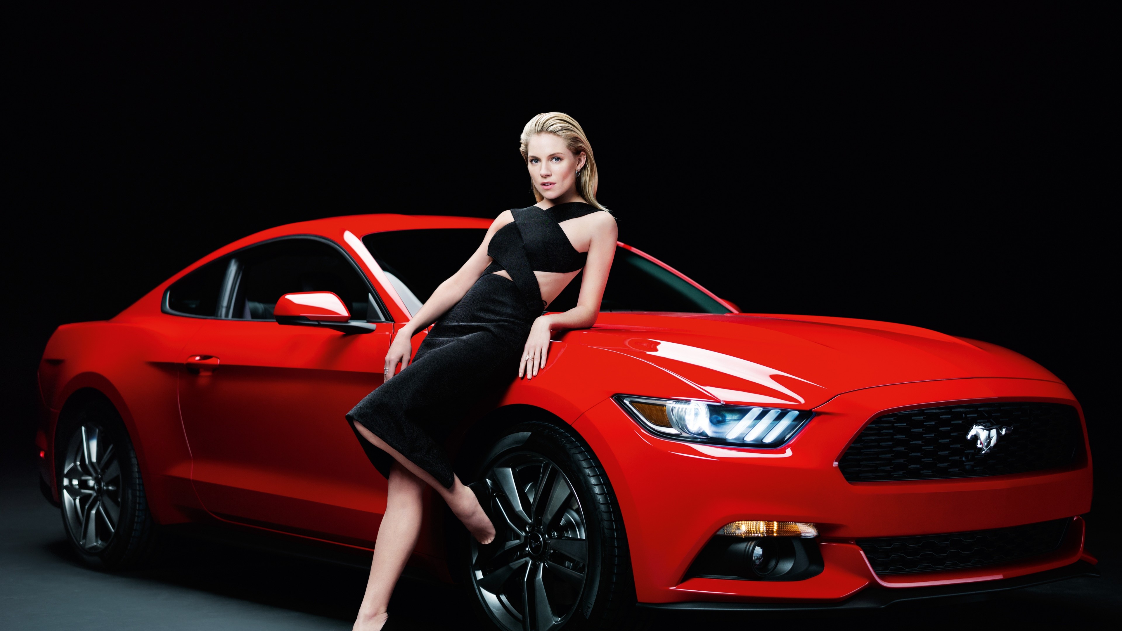 Red Ford Mustang Wallpapers