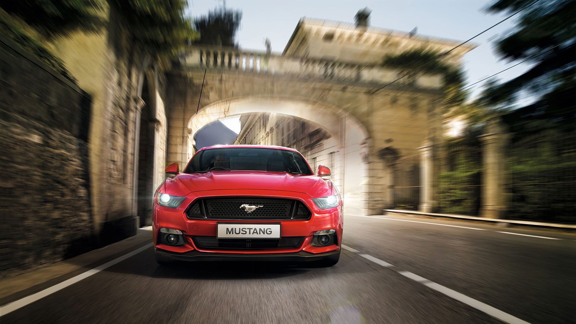 Red Ford Mustang Wallpapers