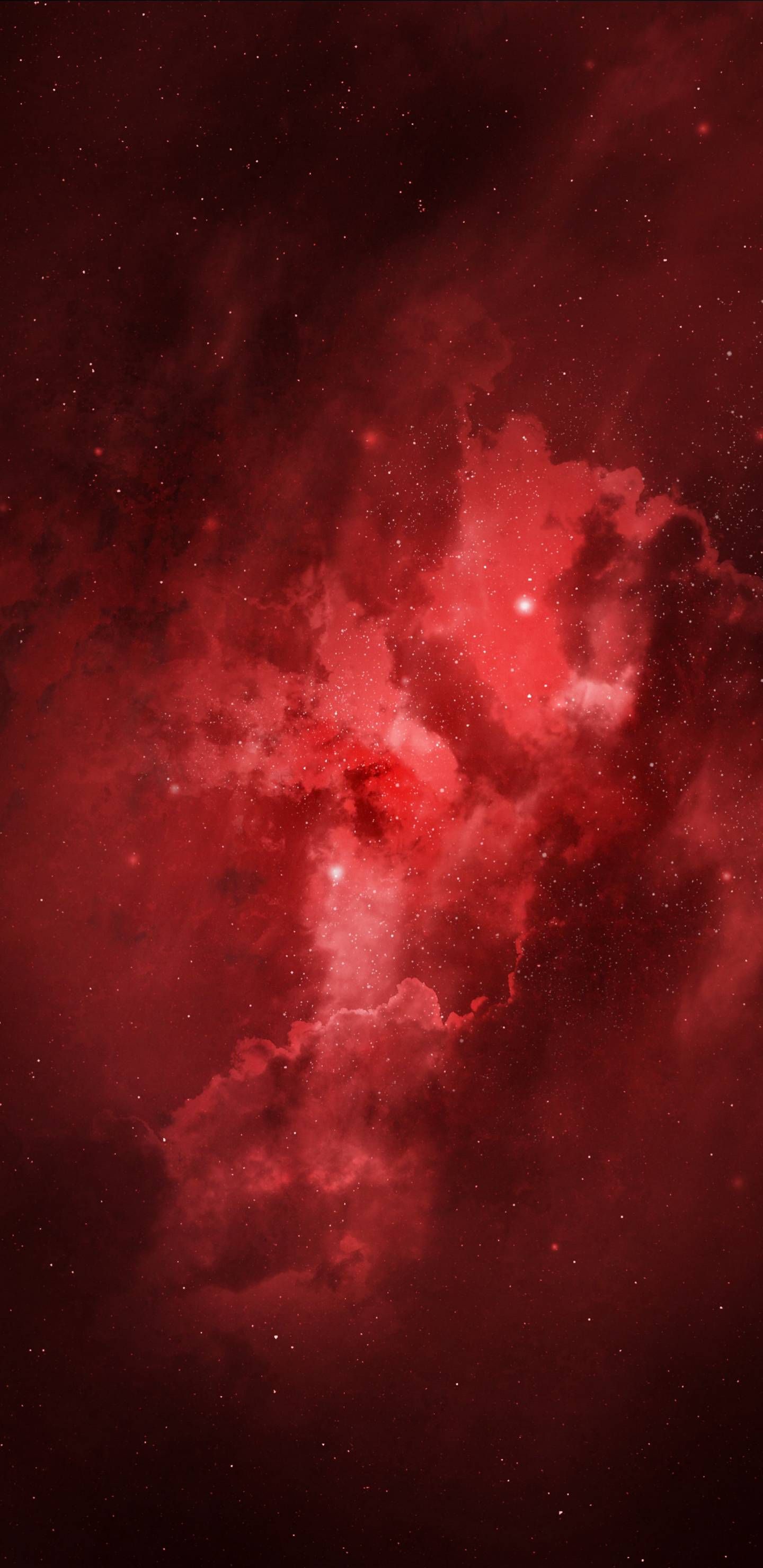 Red Galaxy Phone Wallpapers